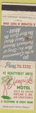 Matchbook Cover - Shangri LA Motel Portland OR WORN