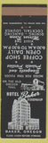 Matchbook Cover - Hotel Baker OR