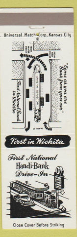 Matchbook Cover - First National Bank Wichita KS