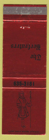 Matchbook Cover - The Beefeaters Colorado Springs Colorado