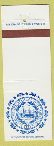 Matchbook Cover - State of New Hampshire