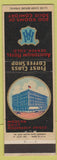 Matchbook Cover - Auditorium Hotel Denver Colorado