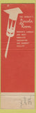 Matchbook Cover - Shirley Savoy Hotel Denver Colorado