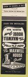 Matchbook Cover - Maxwell House Grill Brandon MB