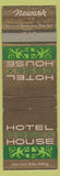 Matchbook Cover - Hotel Essex House Newark NJ WEAR