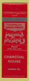 Matchbook Cover - Charcoal House London KY
