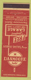 Matchbook Cover - Danmoore Hotel Portland OR
