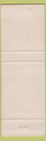 Matchbook Cover - The Charkoaler Restaurant Bratwurst bowling Davenport? IA