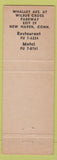 Matchbook Cover - 3 Judges New Haven CT