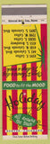 Matchbook Cover - Holiday Restaurants Denver Colorado Colfax