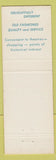 Matchbook Cover - Georgian Restaurant Boston MA Park Square Motor Hotel