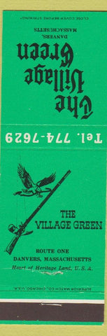 Matchbook Cover - Village Green Danvers MA