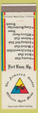 Matchbook Cover - Armored Center Officers Mess Fort Knox KY