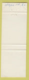 Matchbook Cover - Sportsman Hotel Ladysmith BC red