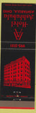 Matchbook Cover - Hotel Ashtabula OH