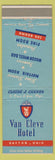 Matchbook Cover - Van Cleve Hotel Dayton OH