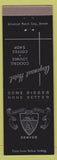 Matchbook Cover - Argonaut Hotel Denver Colorado