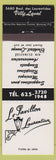Matchbook Cover - LE Pavillon Laurentien Ville Laval QC