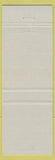 Matchbook Cover - Steak House Restaurant Coaldale AB