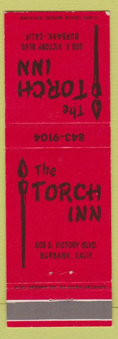 Matchbook Cover - Torch Inn Burbank CA