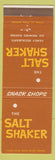 Matchbook Cover - Salt Shaker Restaurants Pasadena CA