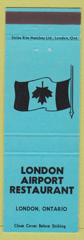 Matchbook Cover - London Airport Restaurant London ON