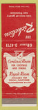 Matchbook Cover - Richelieu Restaurant San Francisco CA