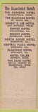 Matchbook Cover - Zane Hotel Zanesville OH