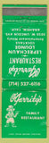Matchbook Cover - O'Garrity's Restaurant Irish Anaheim CA WORN