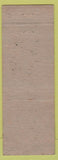 Matchbook Cover - Central Hotel Dryden ON