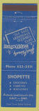 Matchbook Cover - Sopette Grocery Galt ON