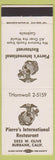 Matchbook Cover - Pierre's Restuarant Burbank CA