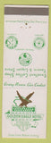 Matchbook Cover - Golden Eagle Hotel Redding CA