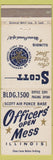 Matchbook Cover - Scott Air Force Base IL