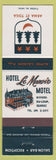 Matchbook Cover - Hotel LE Manoir Riviere Du Loup QC