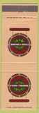 Matchbook Cover - Cisco's Restaurant Santa Ana Northridge Westlake Village CA