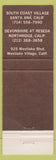 Matchbook Cover - Cisco's Restaurant Santa Ana Northridge Westlake Village CA