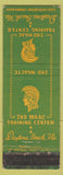 Matchbook Cover - 2nd WAAC Training Center Daytona Beach FL WORN
