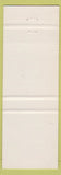 Matchbook Cover - Perth Restaurant Italian Pizza Perth ON