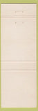 Matchbook Cover - Almar Restaurants Montreal QC