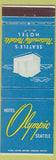 Matchbook Cover - Hotel Olympic Seattle WA