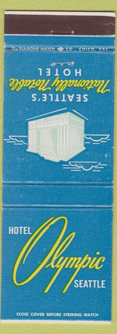 Matchbook Cover - Hotel Olympic Seattle WA