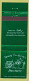 Matchbook Cover - Dewey Bargiocchi's Francesco's Oakland CA
