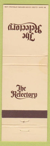 Matchbook Cover - Refectory restaurant
