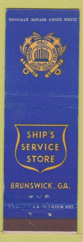 Matchbook Cover - United States Coast Guard Brunswick GA