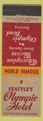 Matchbook Cover - Olympic Hotel Seattle WA