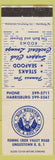 Matchbook Cover - Blue Mountain Hotel Resort Club Fort Hunter PA