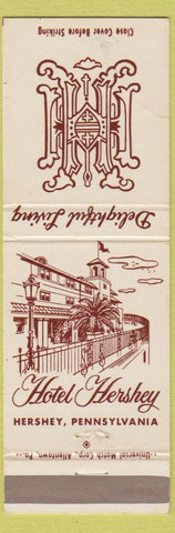 Matchbook Cover - Hotel Hershey PA
