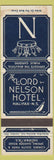 Matchbook Cover - Lord Nelson Hotel Halifax NS