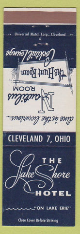 Matchbook Cover - Lake Shore Hotel Cleveland OH Nautilus Room